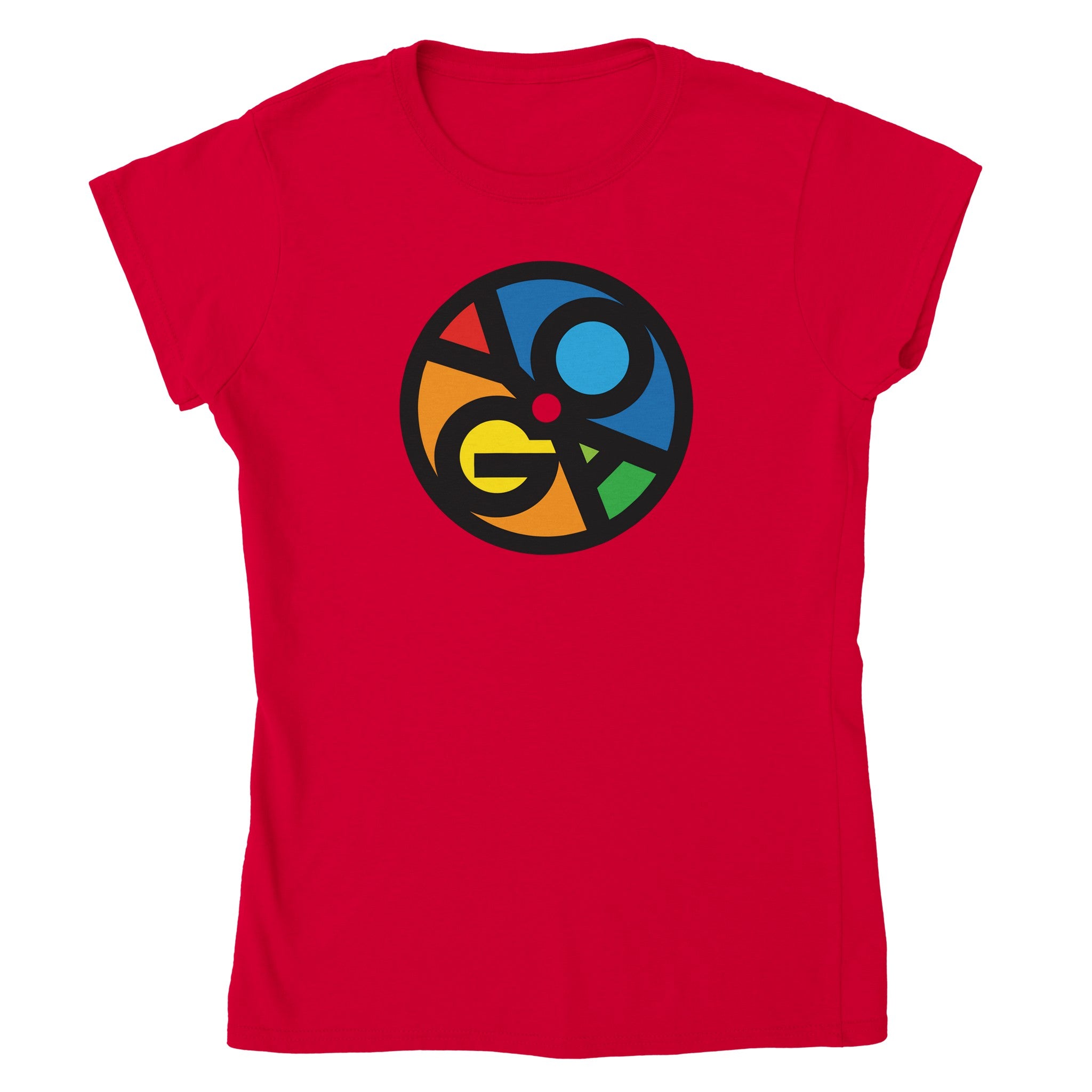 YOGA (Circle) - Classic Womens Crewneck T-shirt