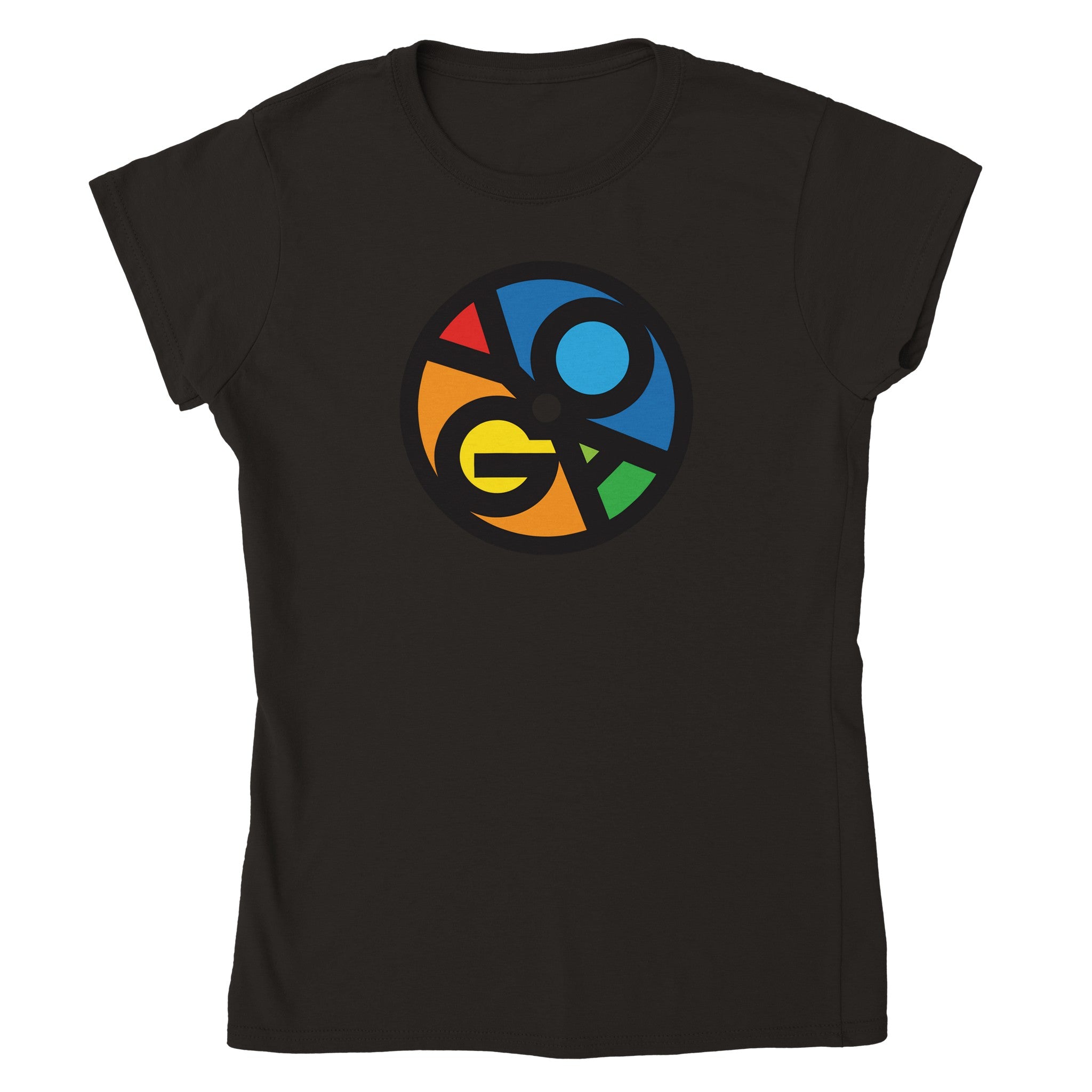YOGA (Circle) - Classic Womens Crewneck T-shirt