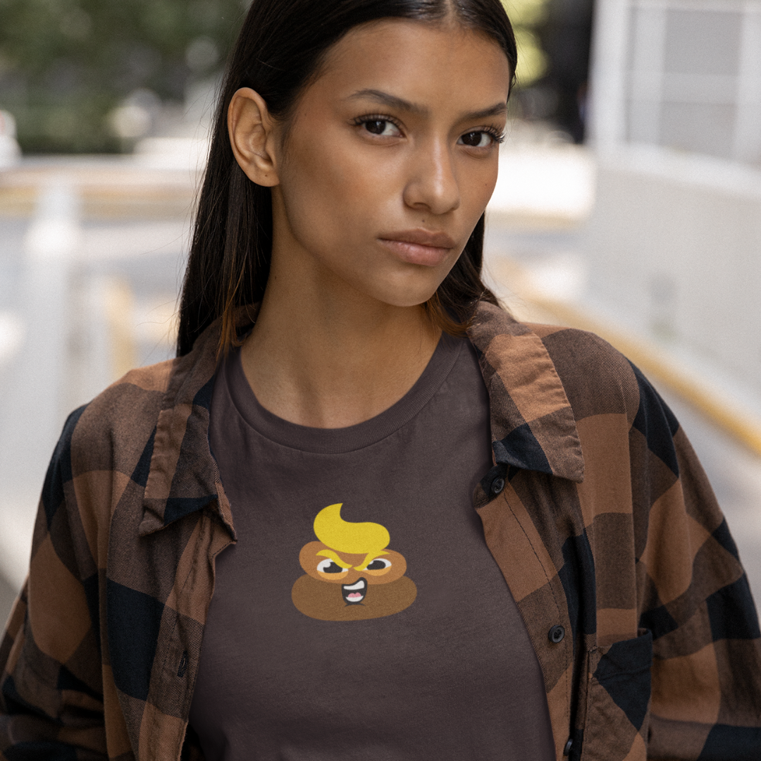 Angry Poop | Premium Unisex Crewneck T-shirt