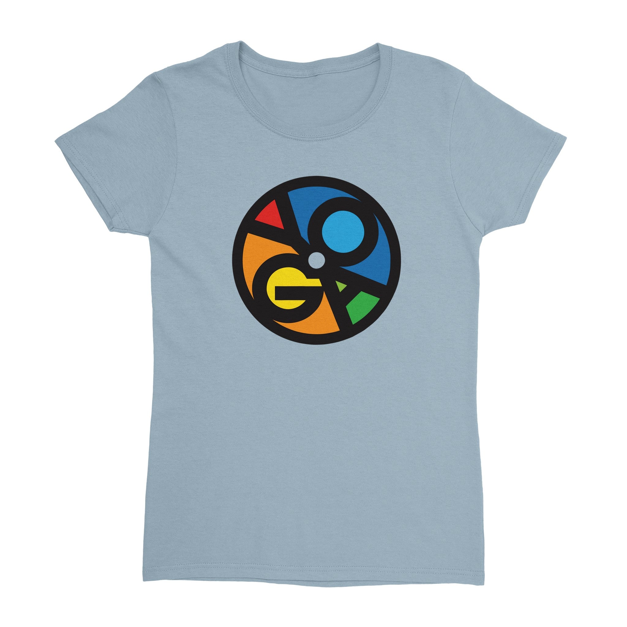 YOGA (Circle) - Heavyweight Womens Crewneck T-shirt