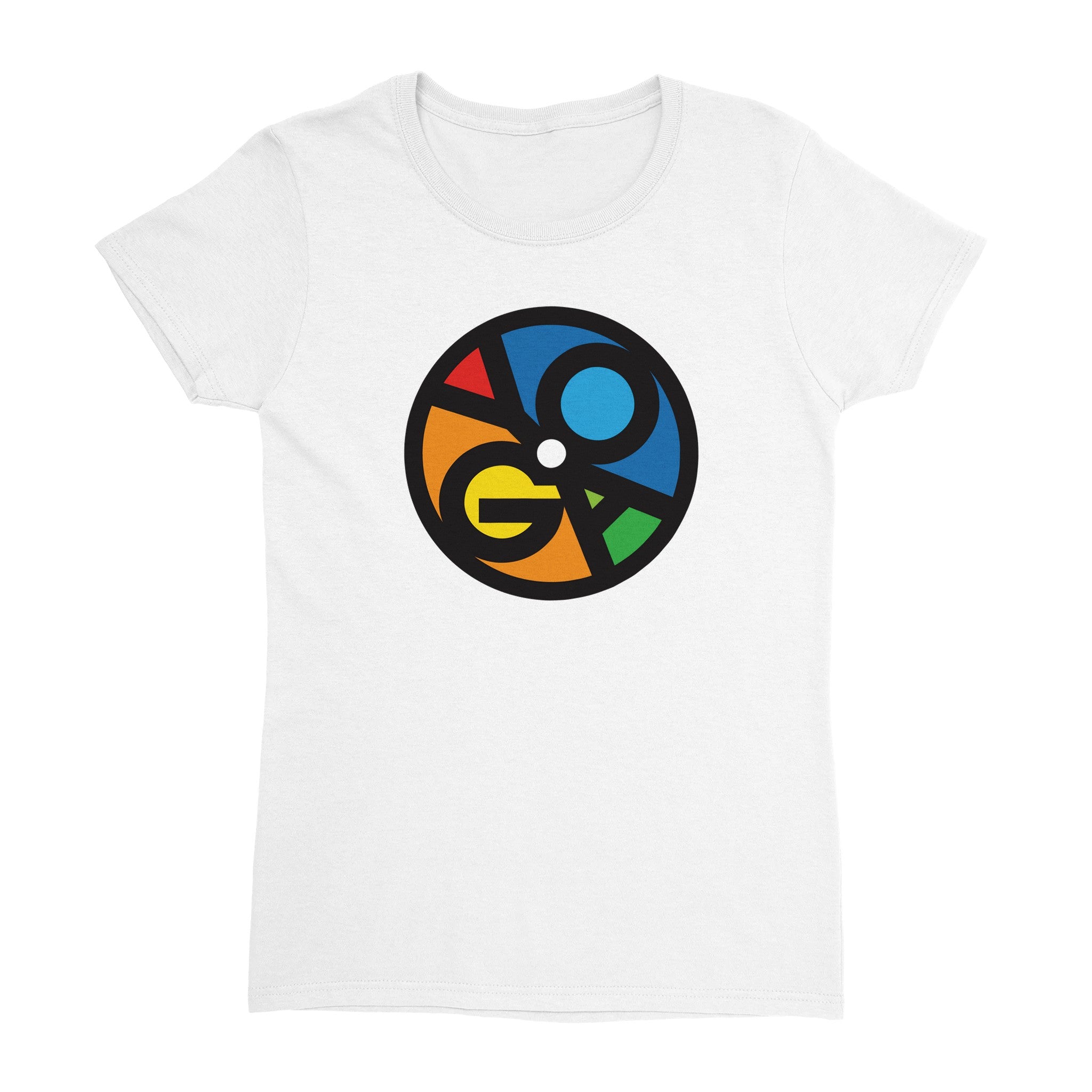 YOGA (Circle) - Heavyweight Womens Crewneck T-shirt