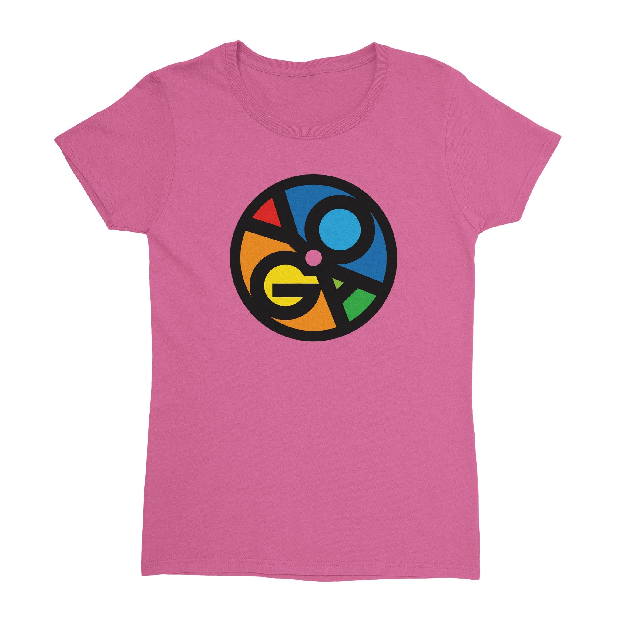 YOGA (Circle) - Heavyweight Womens Crewneck T-shirt