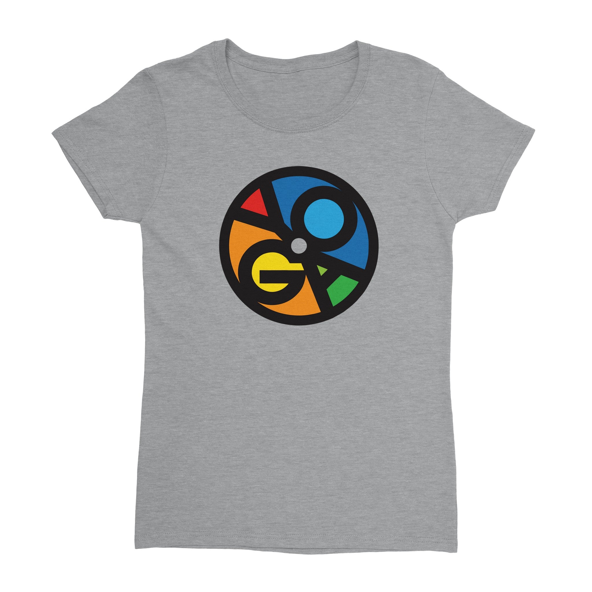 YOGA (Circle) - Heavyweight Womens Crewneck T-shirt