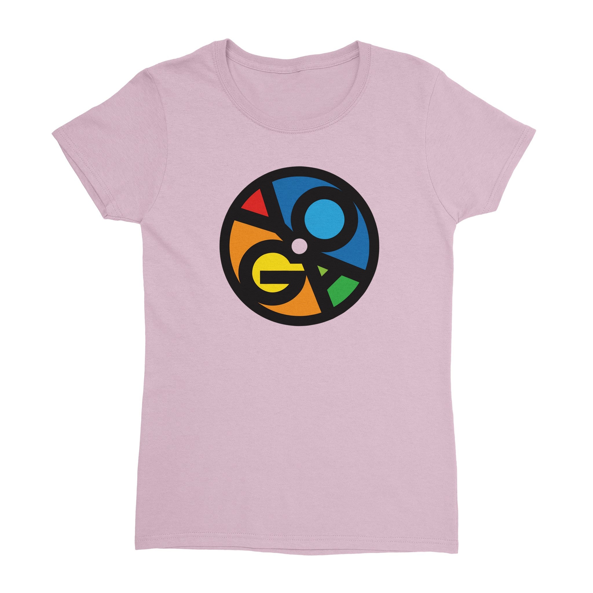 YOGA (Circle) - Heavyweight Womens Crewneck T-shirt