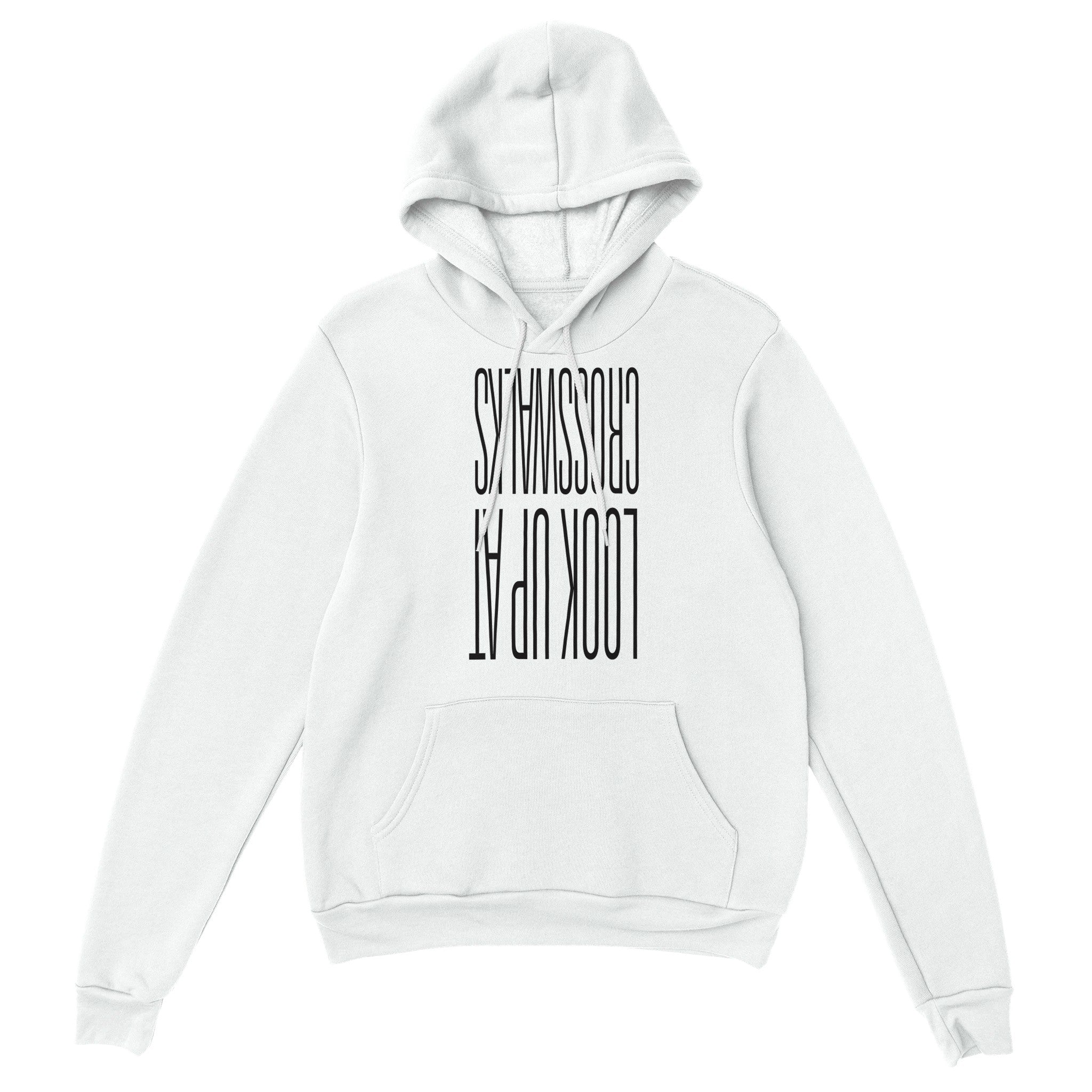 LOOK UP AT CROSSWALKS - Unisex Pullover Hoodie