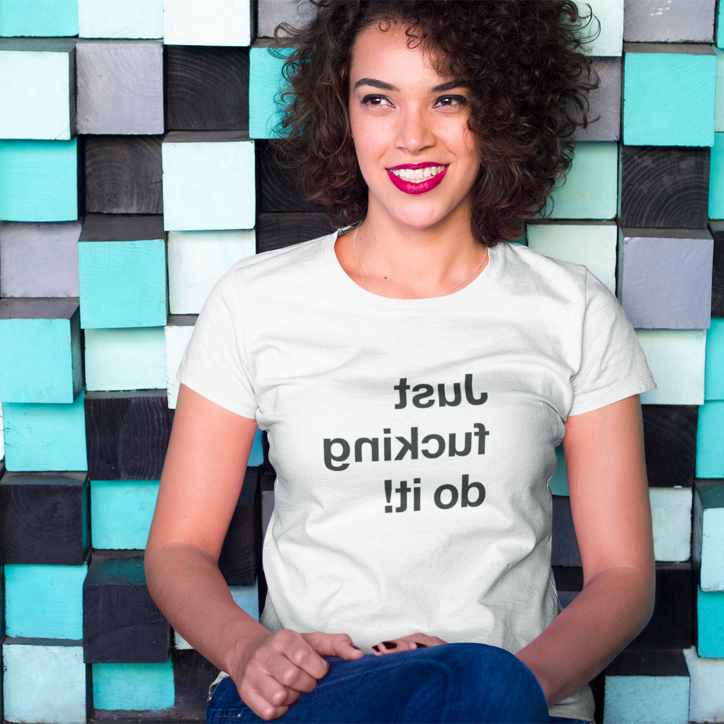 Just F Unisex Crewneck T-shirt | Bella + Canvas 3001