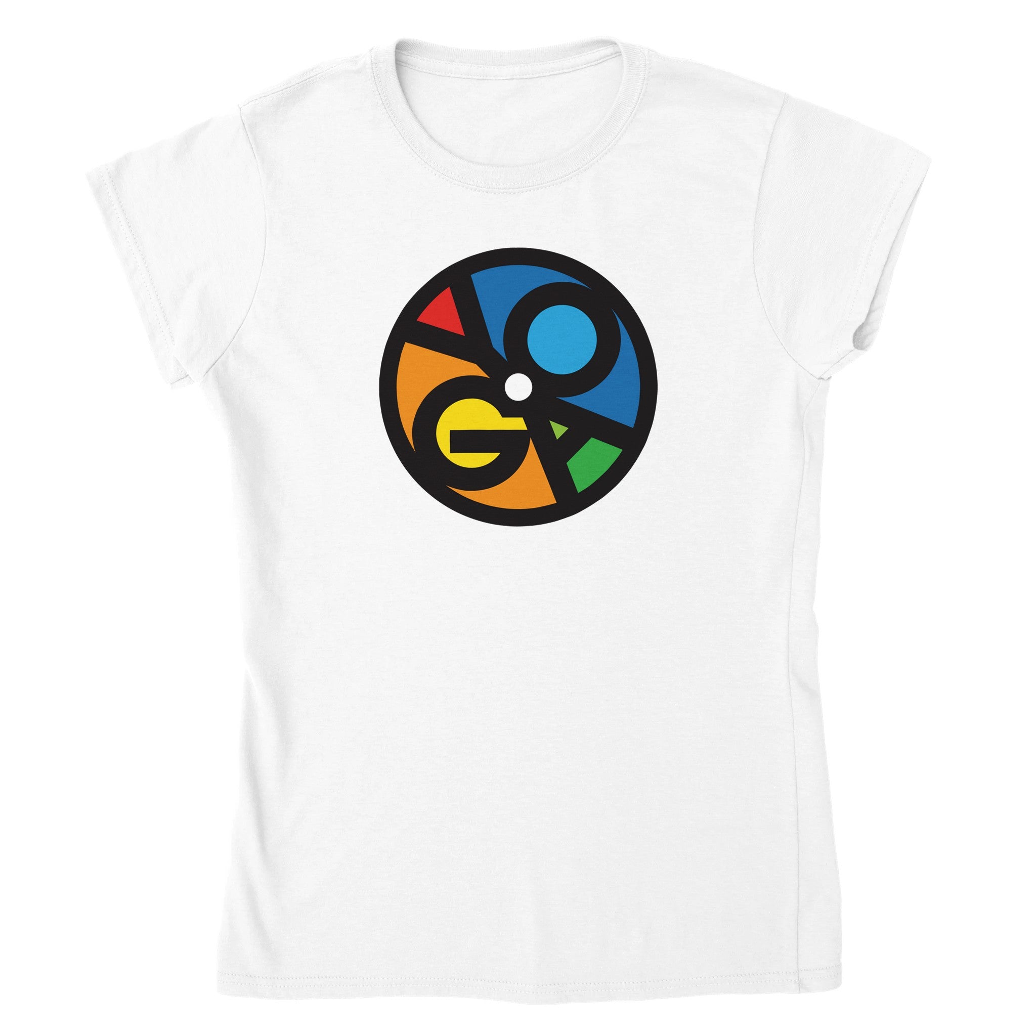 YOGA (Circle) - Classic Womens Crewneck T-shirt