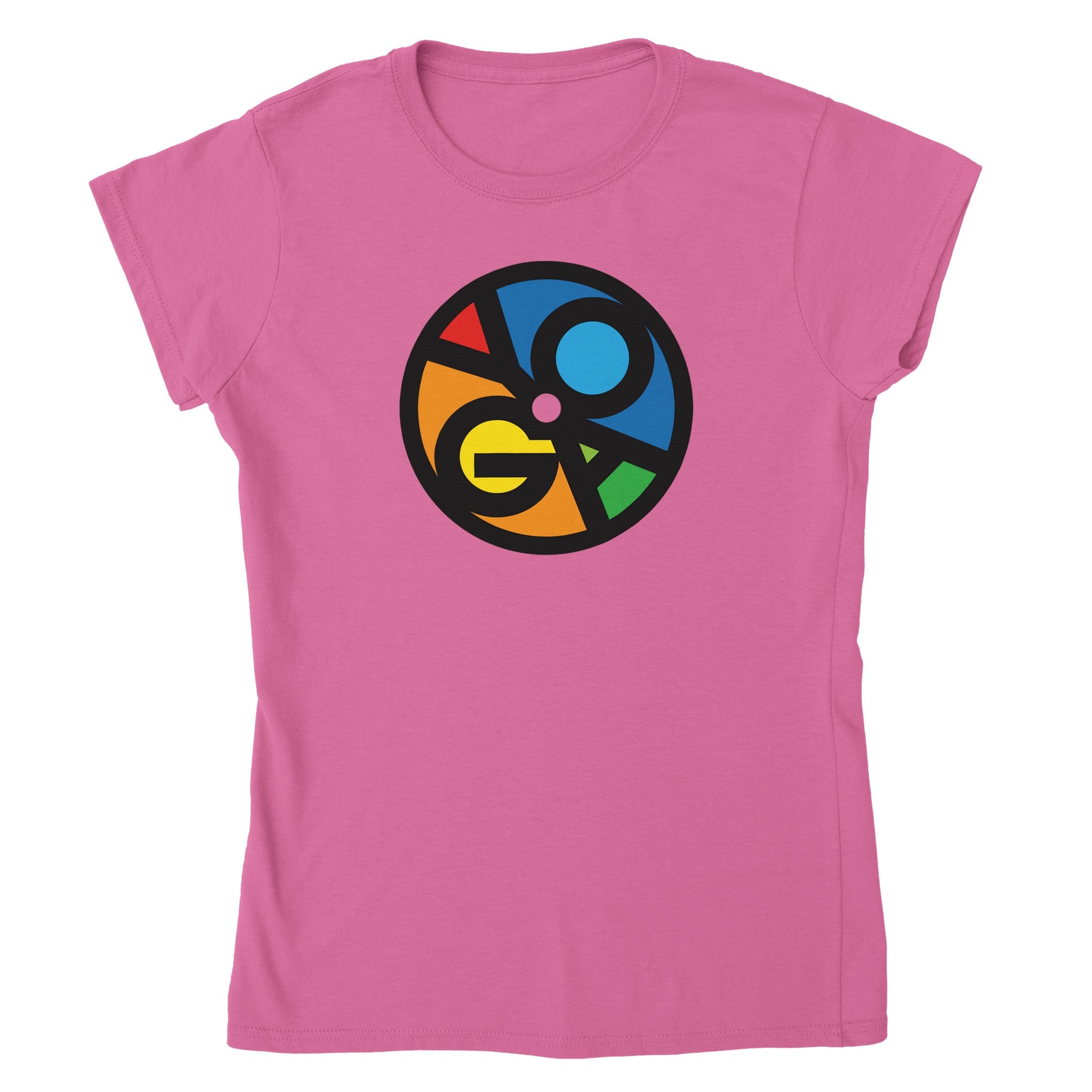 YOGA (Circle) - Classic Womens Crewneck T-shirt