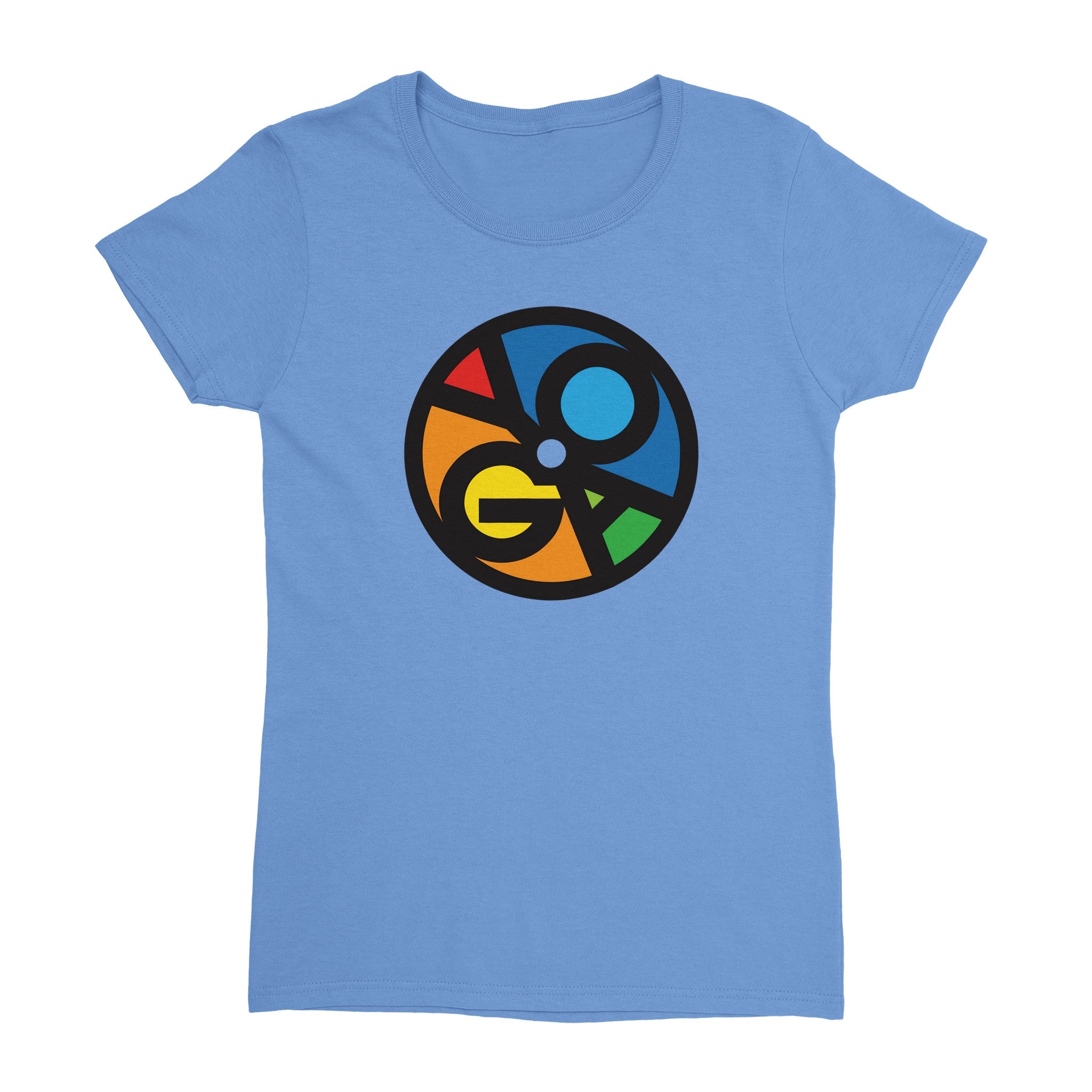 YOGA (Circle) - Heavyweight Womens Crewneck T-shirt