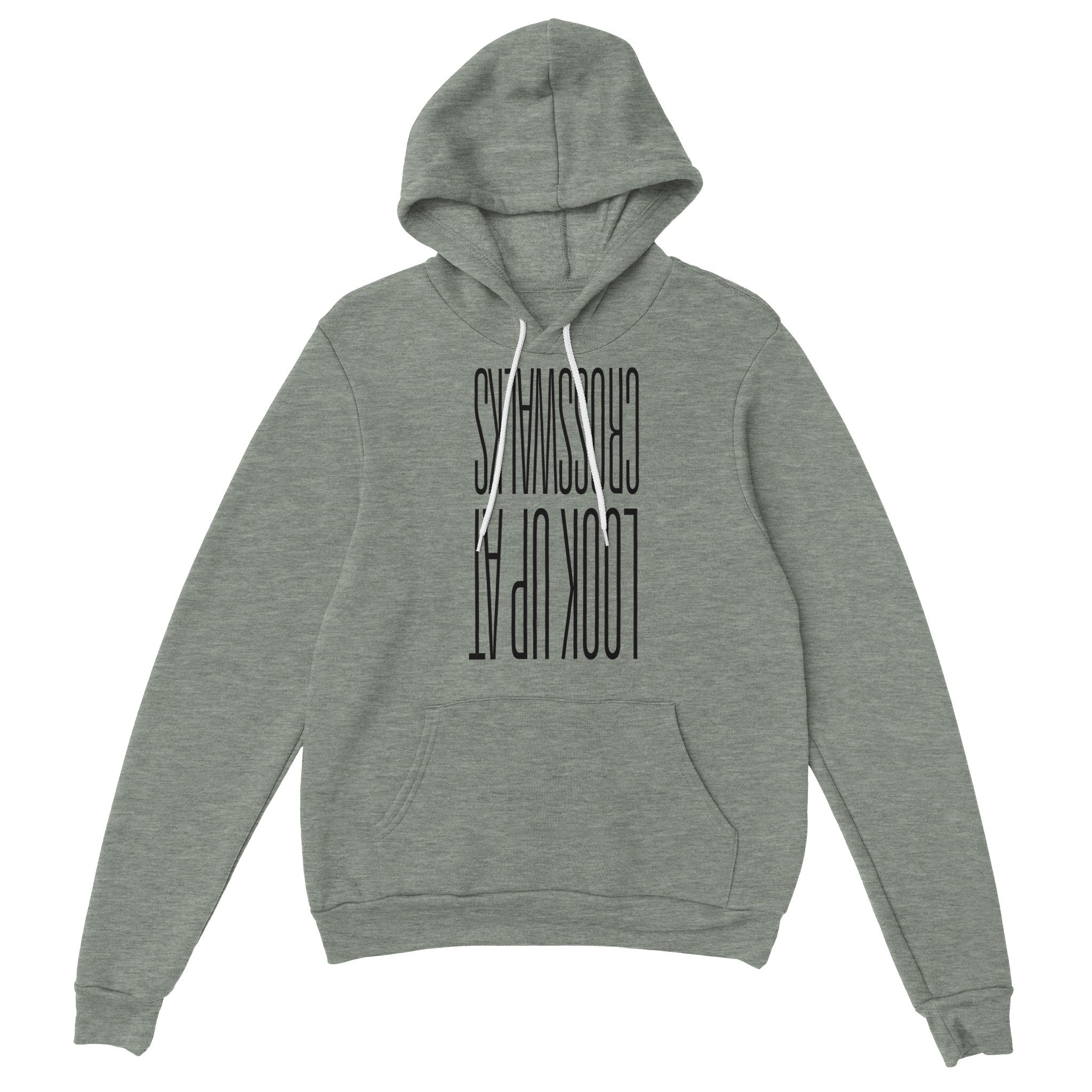 LOOK UP AT CROSSWALKS - Unisex Pullover Hoodie