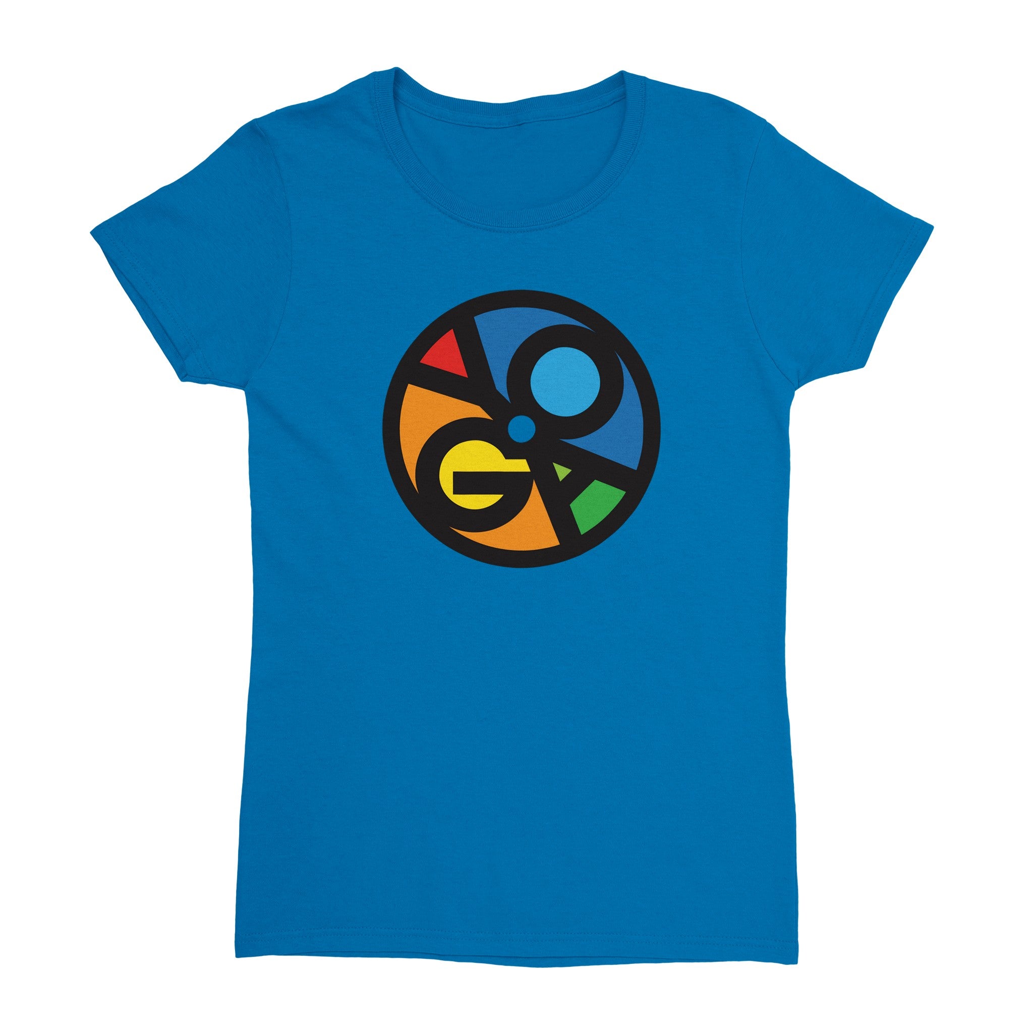 YOGA (Circle) - Heavyweight Womens Crewneck T-shirt